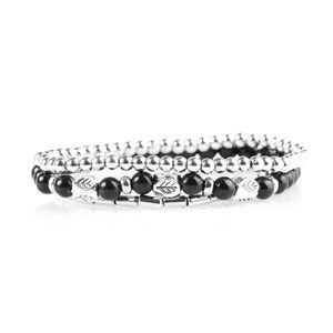 What a TREE-t Bracelet | Black & Silver